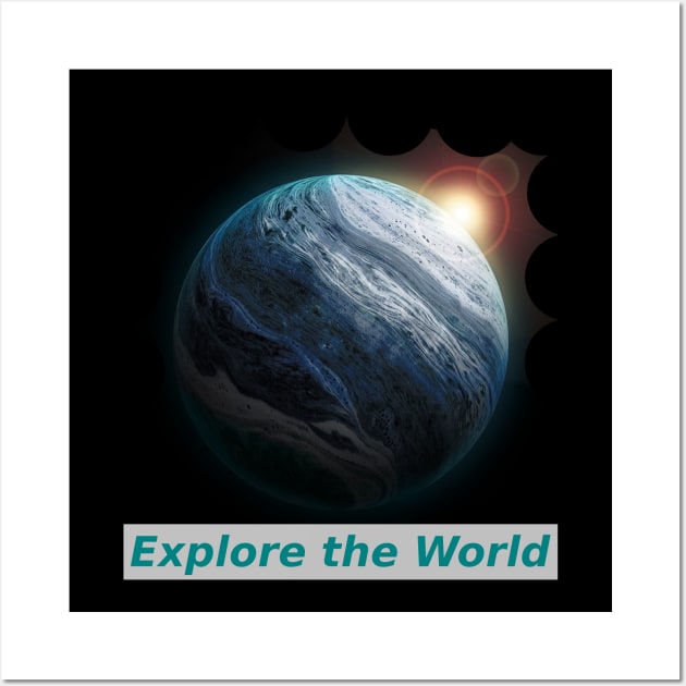 World Explorer Wall Art by Mohammad Ibne Ayub